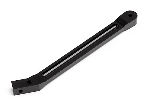 Alum. Rear Chassis Anti Bending Rod Black (101795)