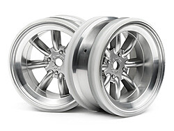 Mx60 8 spoke wheel matte chrome (6mm offset)