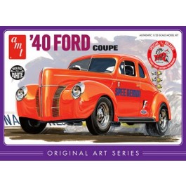 AMT 40 Ford Coupe Orange 1/25