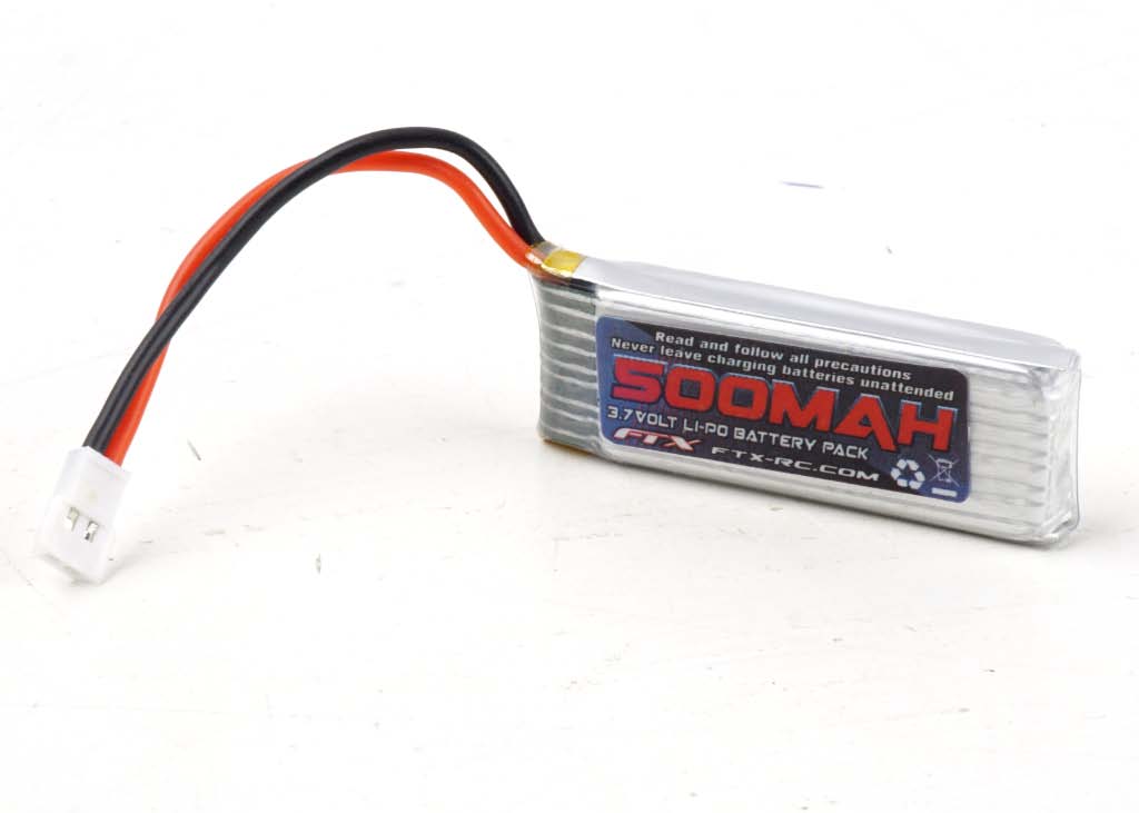 FTX Outback Mini 500mAh 3.7V 1S lipo accu (Outback Mini 3.0)