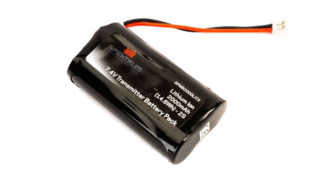 Spektrum 2S 7,4V 2000mAh zender accu: DX9