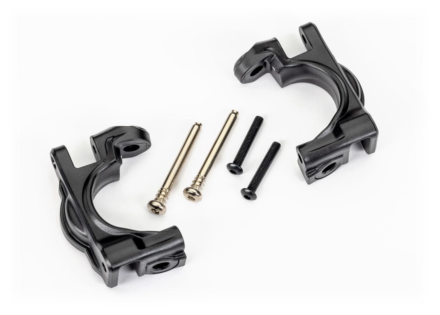 Traxxas - Caster Blocks Left/Right (for use with #9080 upgrade kit) - Black (TRX-9032)