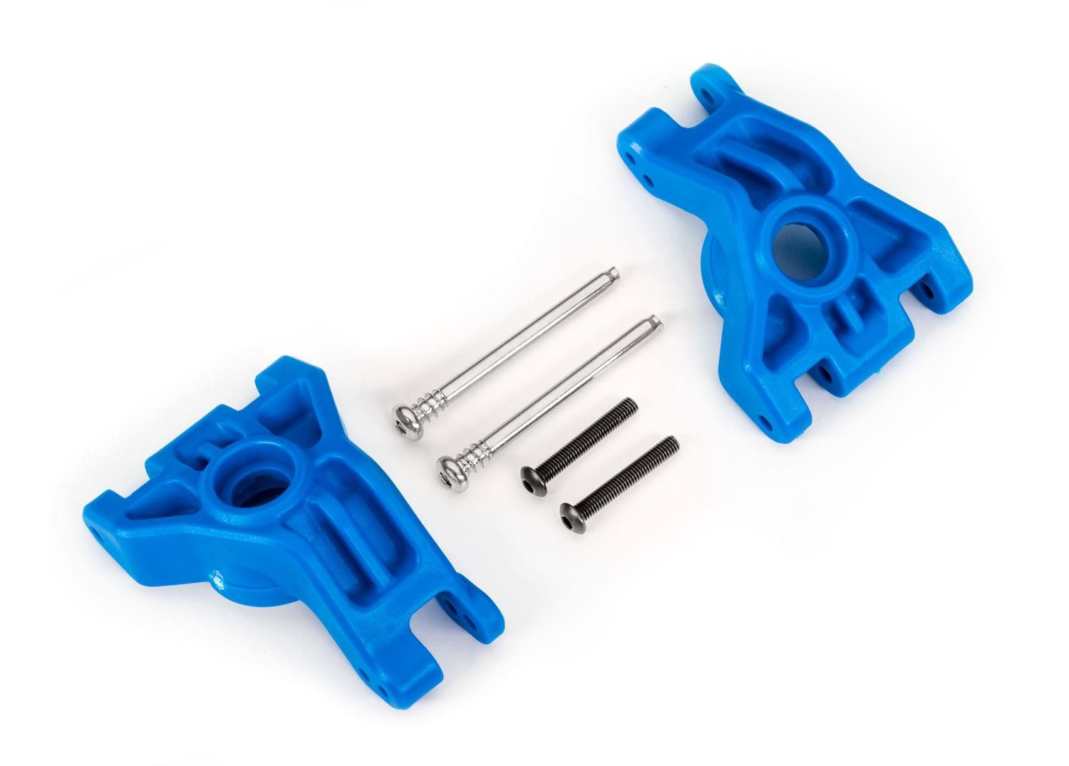 Traxxas - Carriers Left/Right (for use with #9080 upgrade kit) - Blue (TRX-9050X)